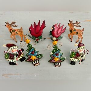 Festive Napkin Ring Set